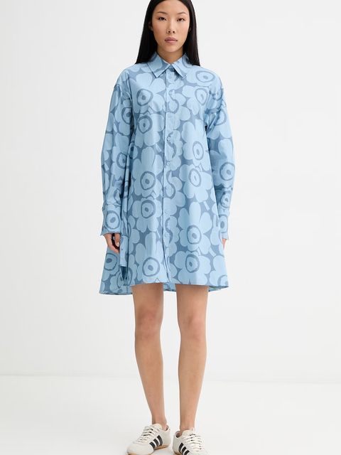 Marimekko sukienka koszulowa bawełniana - zdjęcie produktu nr 1