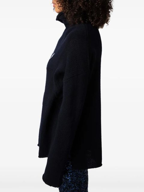 Zadig&Voltaire Alma Rock & Roll jumper - Blue