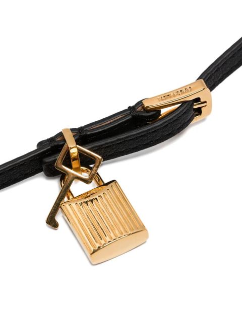TOM FORD padlock bracelet - Black - zdjęcie produktu nr 2