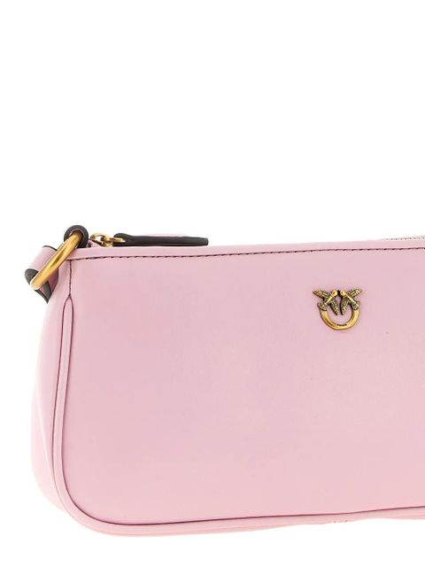 PINKO mini half moon cross body bag