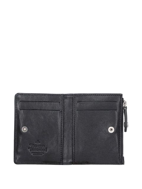 Vivienne Westwood zip-up wallet - Black