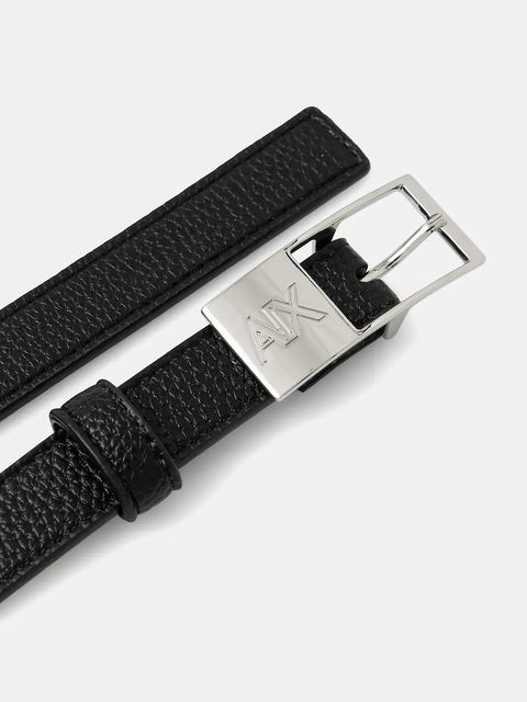 Armani Exchange pasek damski kolor czarny XW001600 AF17019 - zdjęcie produktu nr 2