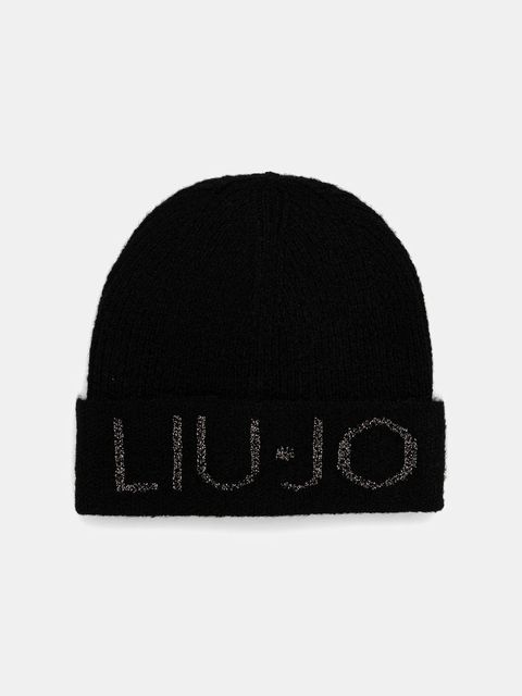 Liu Jo czapka kolor czarny 2F5020.M0300 - zdjęcie produktu nr 1