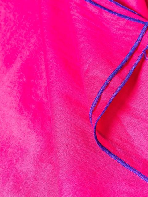 ERES Cabine logo-embroidered sarong - Pink