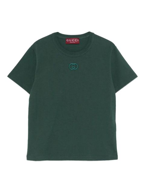 Gucci Interlocking G T-shirt - Green - zdjęcie produktu nr 1