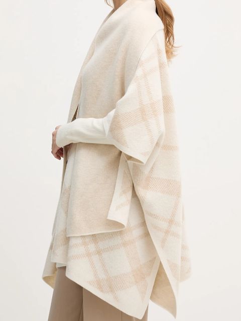 Barbour kardigan z dodatkiem wełny Vienna damski kolor beżowy LKN1734