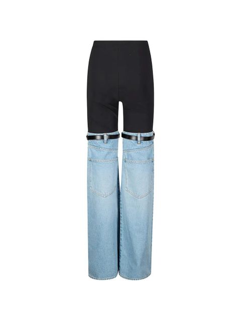Coperni paneled belted trousers - Black - zdjęcie produktu nr 2
