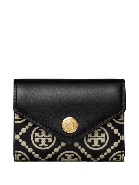 Tory Burch monogram-pattern wallet - Black - zdjęcie produktu nr 1