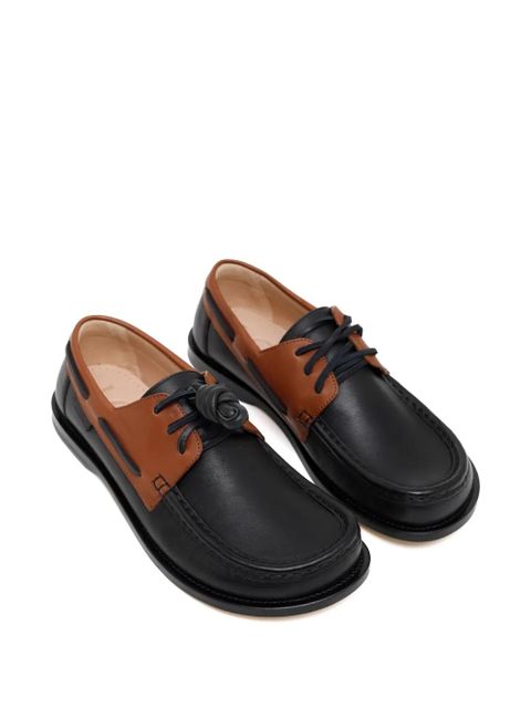 LOEWE leather loafers - Black - zdjęcie produktu nr 2