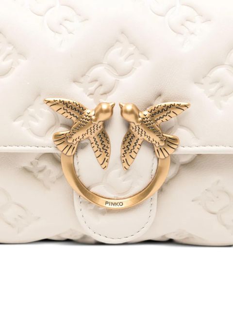 PINKO mini Love Lady tote bag - White