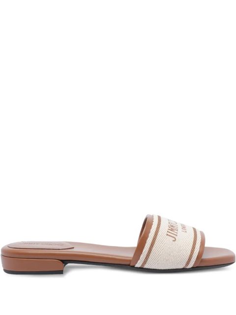Jimmy Choo Joa flat sandals - Neutrals - zdjęcie produktu nr 1