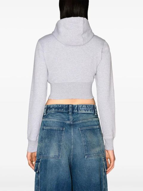 AMBUSH cropped hoodie - Grey - zdjęcie produktu nr 2
