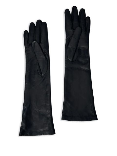 Max Mara leather gloves - Black - zdjęcie produktu nr 2