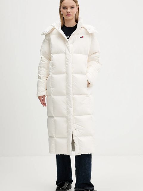 Tommy Jeans kurtka puchowa kolor biały zimowa DW0DW21977 - zdjęcie produktu nr 1