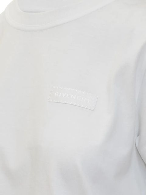 Givenchy logo-embroidered T-shirt - White