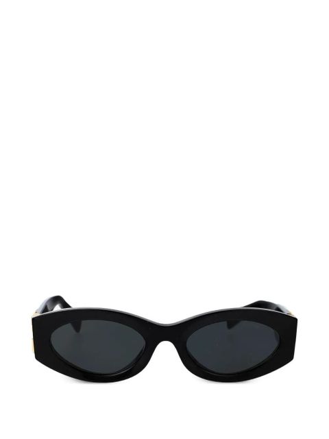 Miu Miu oval-frame sunglasses - Black - zdjęcie produktu nr 1