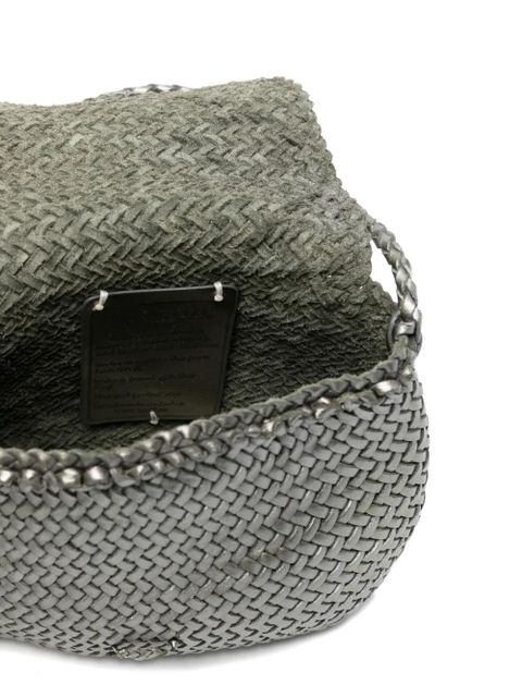 DRAGON DIFFUSION Mini City cross body bag - Silver