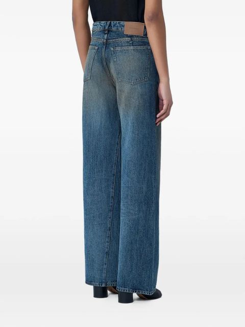 OUR LEGACY five-pocket wide-leg jeans - Blue