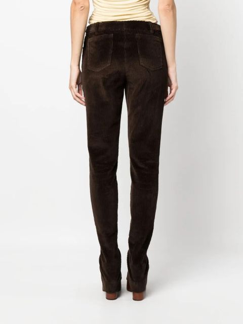 Dolce & Gabbana corduroy flared trousers - Brown