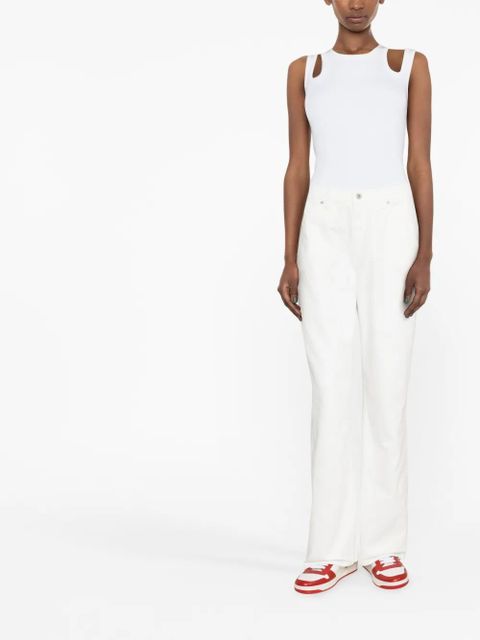 Axel Arigato Sly low-rise jeans - White - zdjęcie produktu nr 2