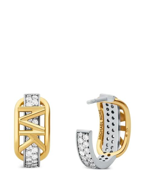 Michael Kors logo earrings - Gold - zdjęcie produktu nr 2