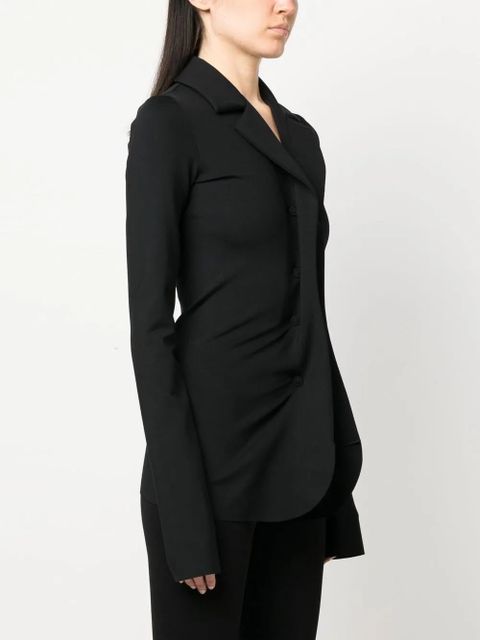 Sportmax button-fastening detail jacket - Black