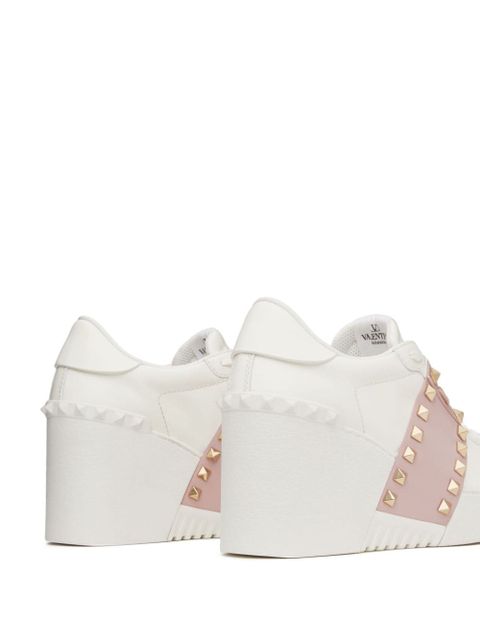 Valentino Garavani Open Disco 85mm wedge sneakers - White