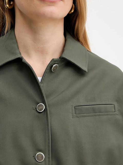 Guess kurtka RIAN kolor zielony przejściowa oversize W5GL27 WH872