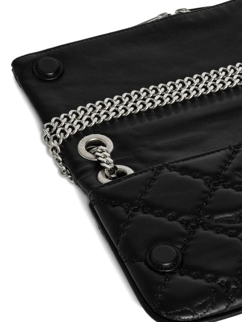 Zadig&Voltaire Rock II quilted-effect chain-strap satchel - Black