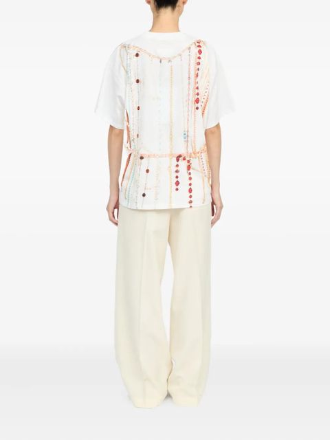 MM6 Maison Margiela jersey T-shirt - White