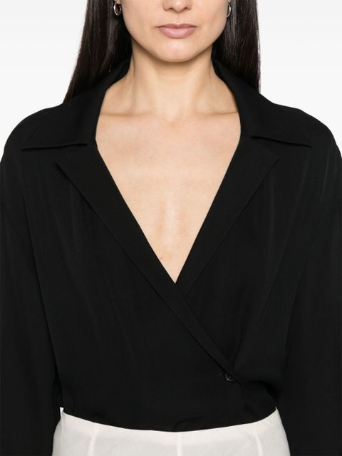 KHAITE Ashton shirt - Black