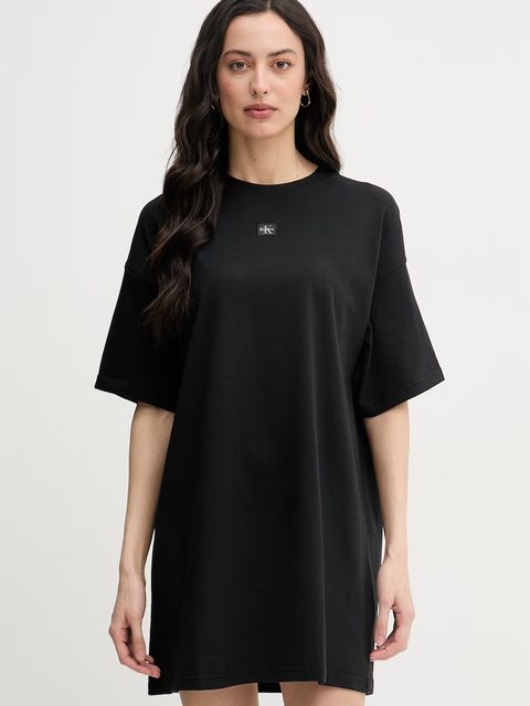 Calvin Klein Jeans sukienka bawełniana - zdjęcie produktu nr 1