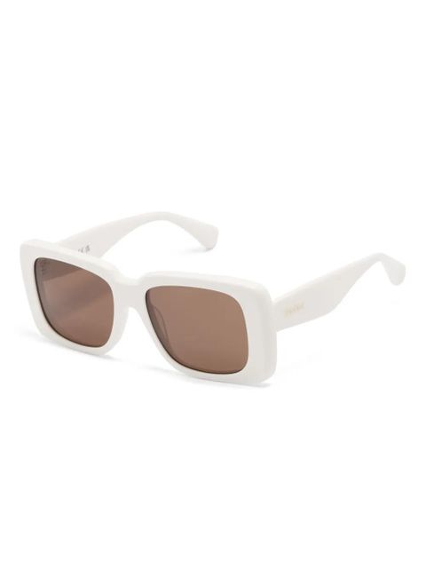 Max Mara Eyewear square-frame sunglasses - White - zdjęcie produktu nr 2