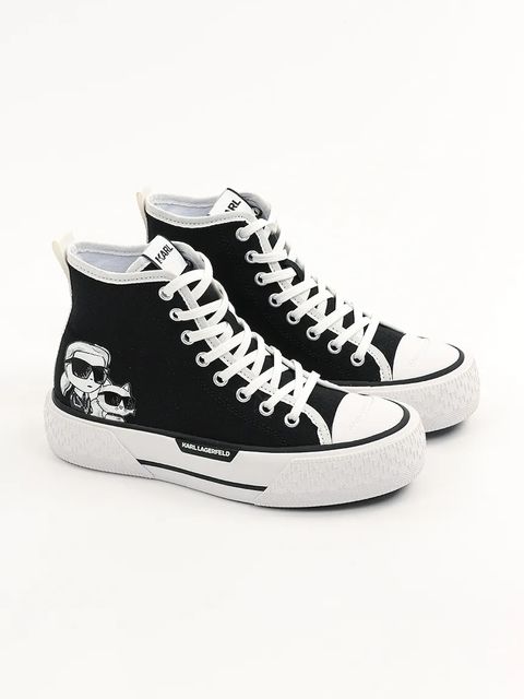 Karl Lagerfeld trampki KAMPUS MAX III kolor czarny KL60654T