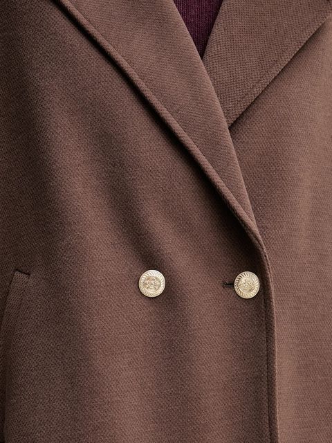 Gaudi płaszcz kolor brązowy 521FD35015