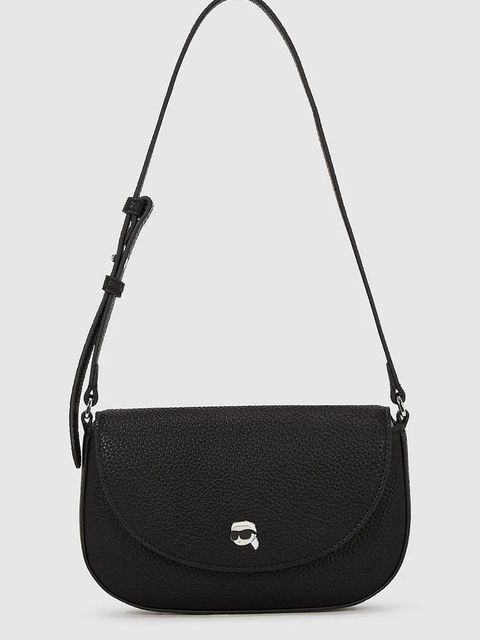 Karl Lagerfeld torebka IKON kolor czarny A4W32001 - zdjęcie produktu nr 1