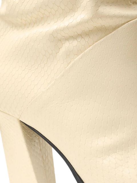 Jimmy Choo 85mm Hart boots - Neutrals