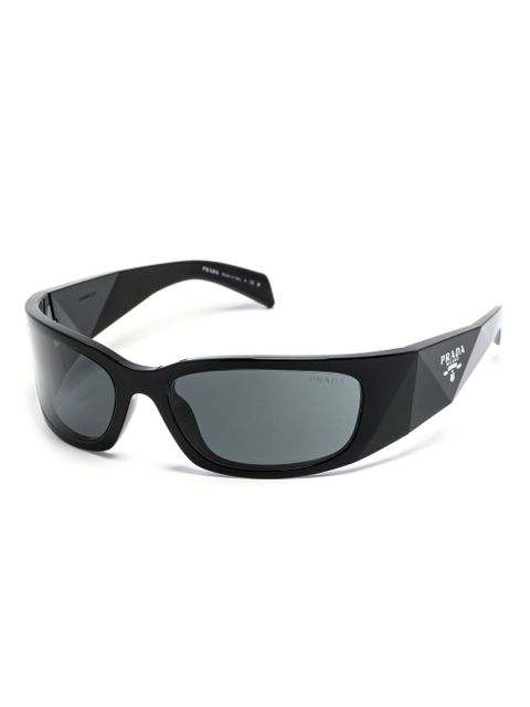 Prada Eyewear A14S shield-frame sunglasses - Black