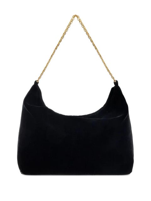 NEOUS Pavo West velvet shoulder bag - Black