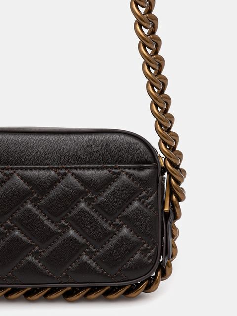 Kurt Geiger London torebka skórzana KENSINGTON kolor brązowy 9321135289