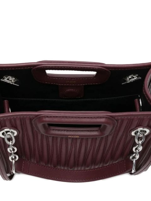 Maje quilted tote bag - Red