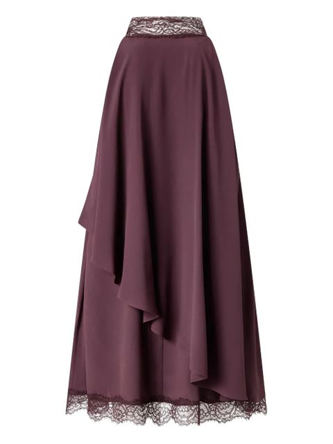 PINKO lace-detailed mini dress - Red - zdjęcie produktu nr 2