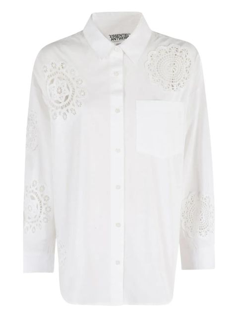 Essentiel Antwerp embroidered shirt - White - zdjęcie produktu nr 1