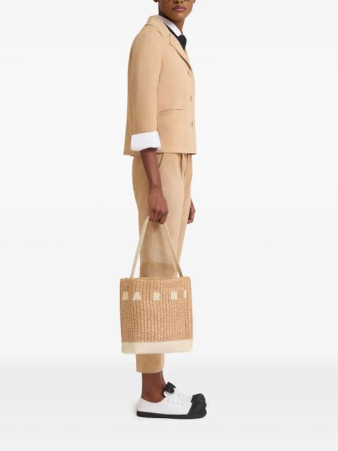 Marni small Museo tote bag - Neutrals - zdjęcie produktu nr 2