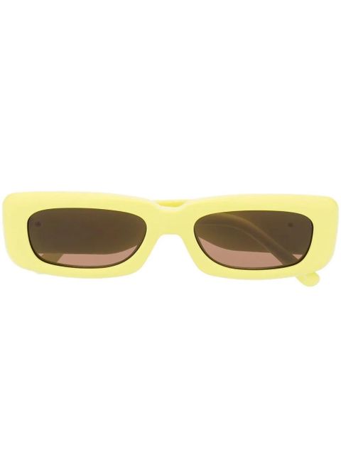 The Attico x The Attico Mini Marfa sunglasses - Yellow - zdjęcie produktu nr 1