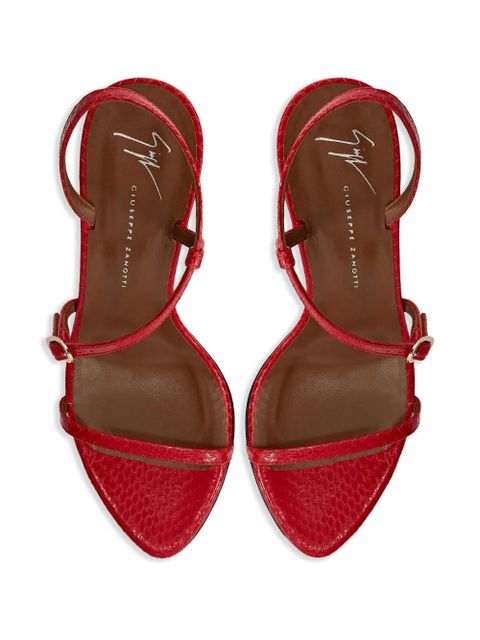 Giuseppe Zanotti 90mm Audrinette sandals - Red