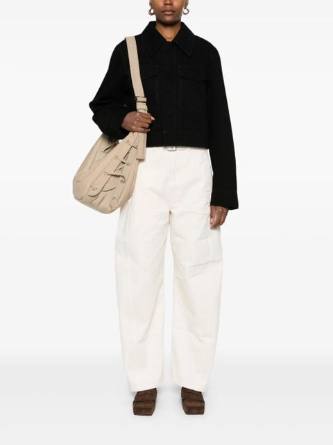 LEMAIRE cropped jacket - Black - zdjęcie produktu nr 2