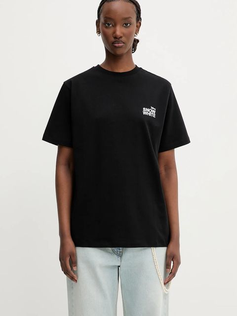 Coperni x Disney t-shirt bawełniany Snow White damski kolor czarny DJS03F5036SNO