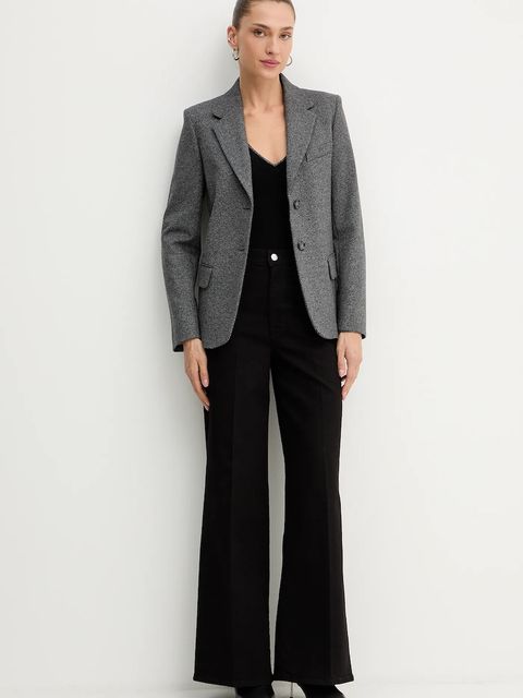 Liu Jo sweter damski kolor czarny lekki MF5227 MS49I - zdjęcie produktu nr 2