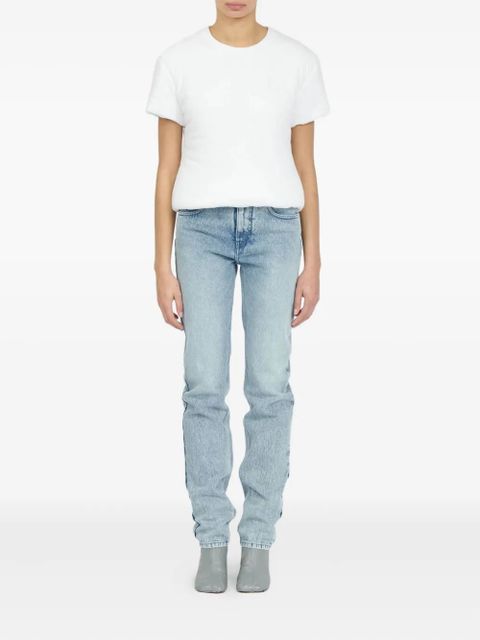 MM6 Maison Margiela padded cotton T-shirt - White - zdjęcie produktu nr 2